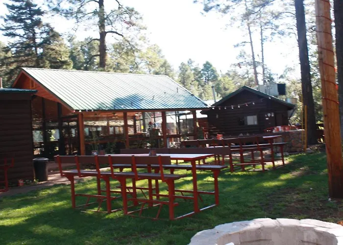 Privatunterkunft Lumbermen's Village *